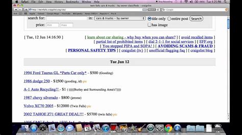 craigslist twin falls personals|craig's list twingosells.